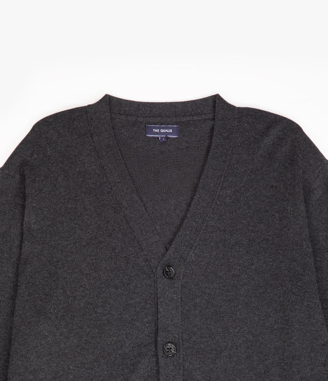 Cardigan Hombre Algodón Merino Balmai Gris Marengo