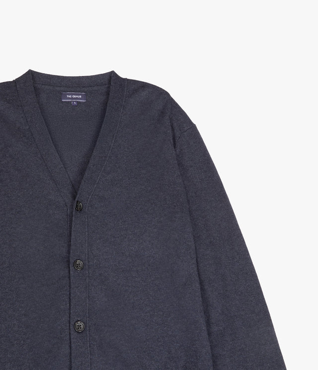 Cardigan Hombre Algodón Merino Balmai Azul Marino