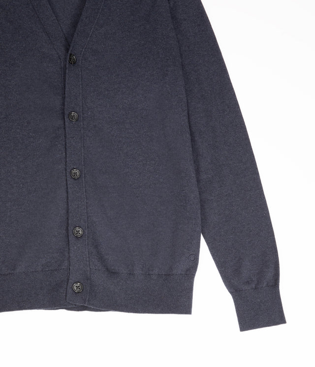 Cardigan Hombre Algodón Merino Balmai Azul Marino