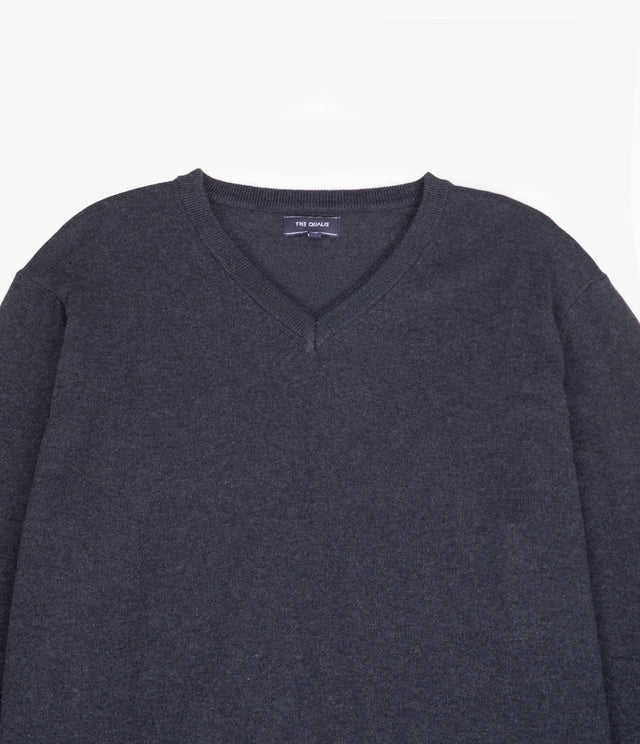 Sweater Hombre Algodón Merino Daloa Azul Marino