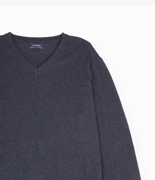 Sweater Hombre Algodón Merino Daloa Azul Marino