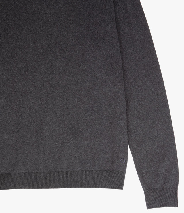 Sweater Hombre Algodón Merino Daloa Gris Marengo