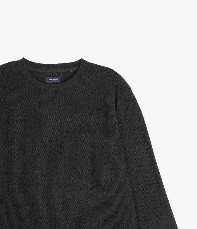 Sweater Hombre 100% Algodón Acra Gris Marengo