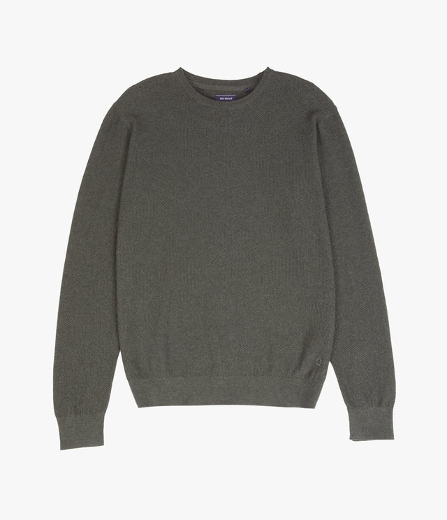 Sweater Hombre 100% Algodón Acra Verde Oscuro