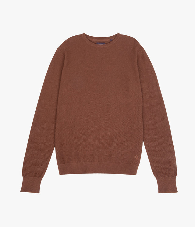 Sweater Hombre 100% Algodón Acra Terracota