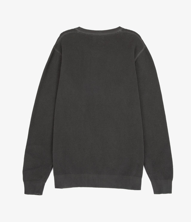 Sweater Hombre 100% algodón Waffle Verde