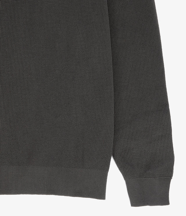 Sweater Hombre 100% algodón Waffle Verde