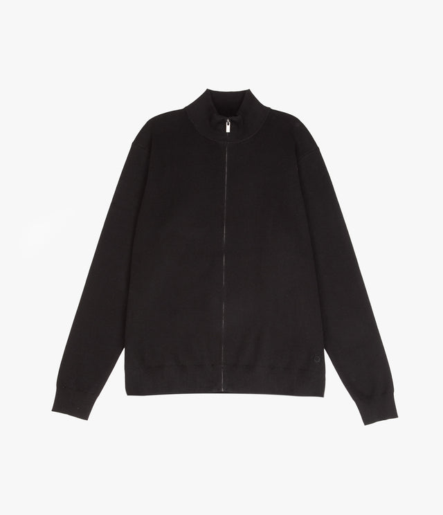Sweater Hombre Tokio Full Zipper Negro