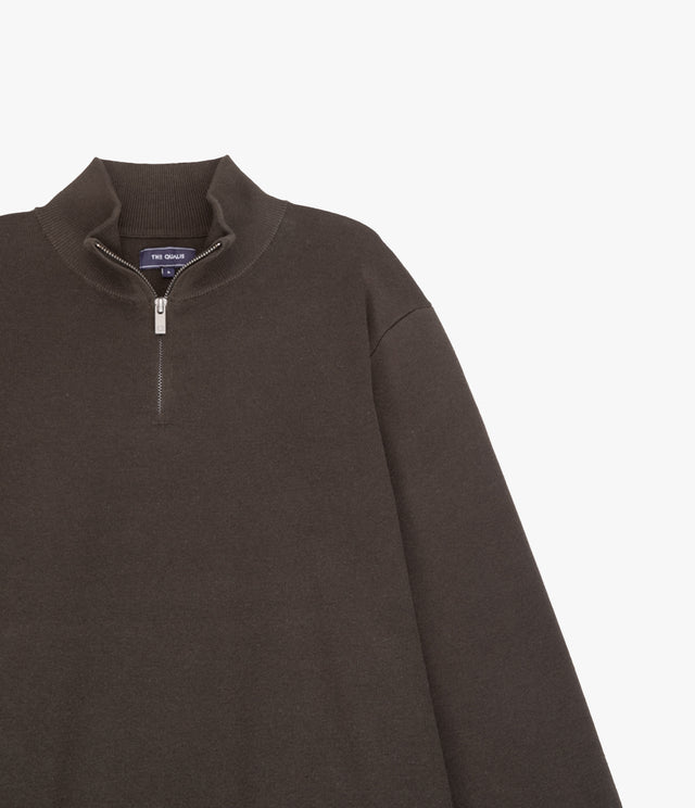 Sweater Hombre Tokio Half Zipper Verde