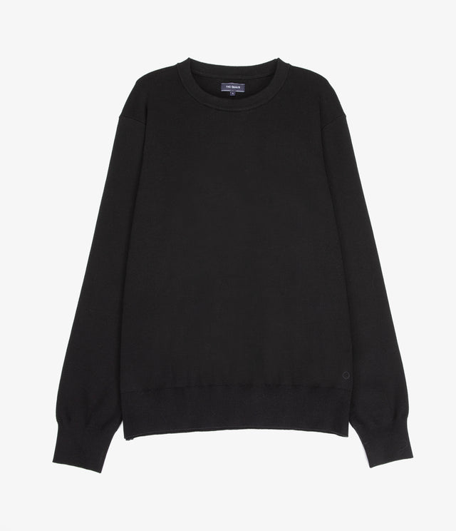 Sweater Hombre Tokio Cuello Redondo Negro