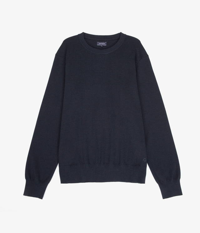 Sweater Hombre Tokio Cuello Redondo Azul Marino