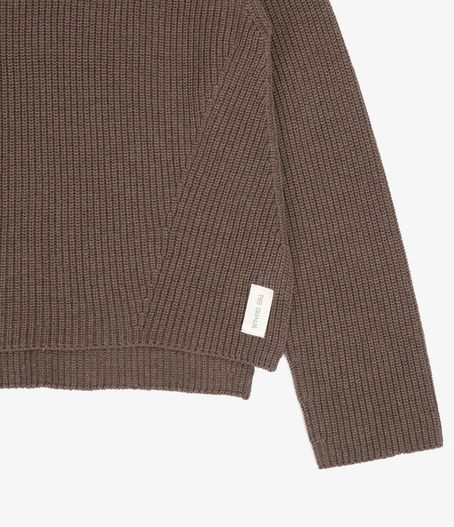 Sweater Mujer 100% Algodón Marta Café Claro