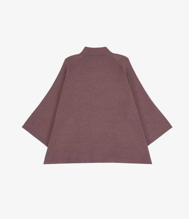 Chaqueta Mujer 100% Algodón Otavia Morado Melage