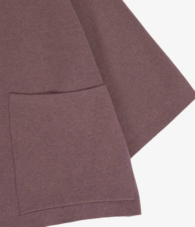 Chaqueta Mujer 100% Algodón Otavia Morado Melage