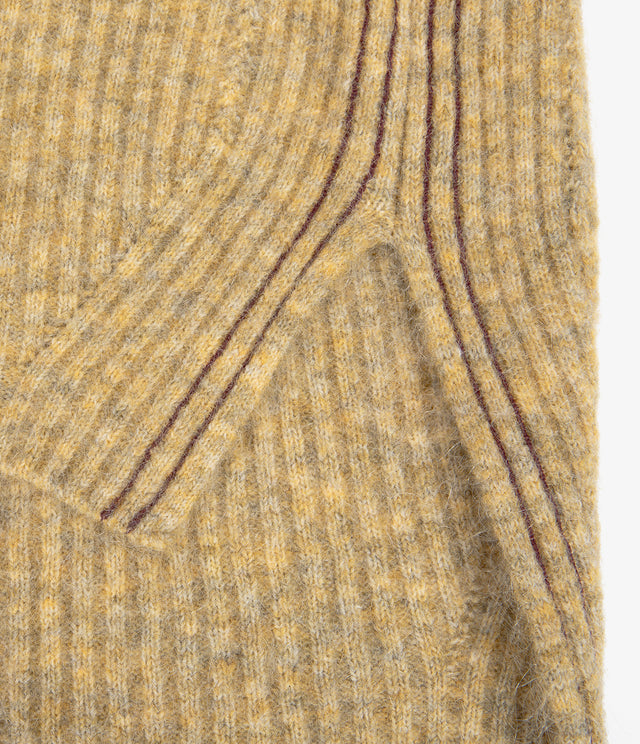Sweater Mujer Mohair Lana Sin Mangas Pistacho