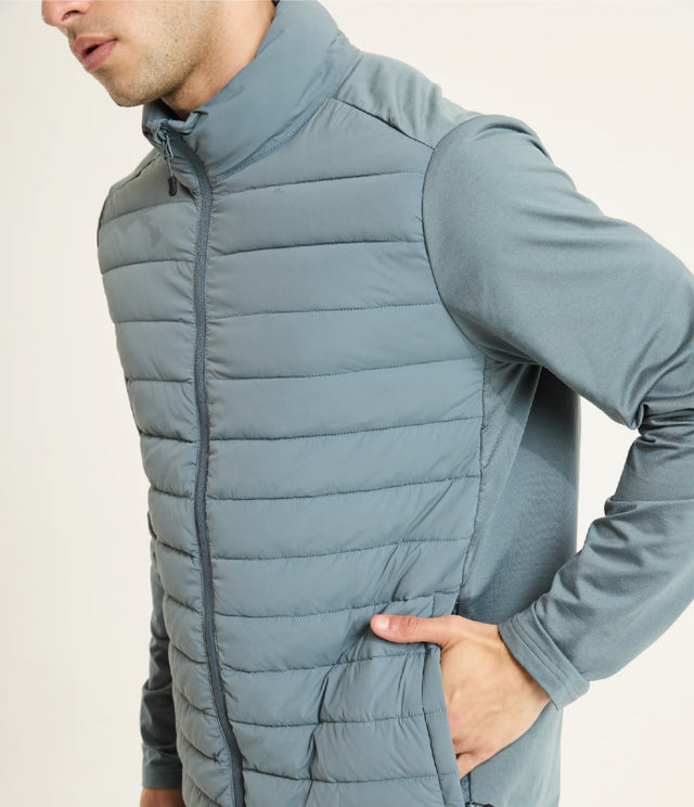 Parka Hombre Dry-Fit Glide Gris