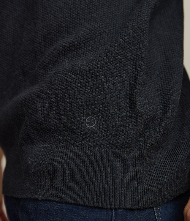 Sweater Hombre 100% Algodón Acra Gris Marengo