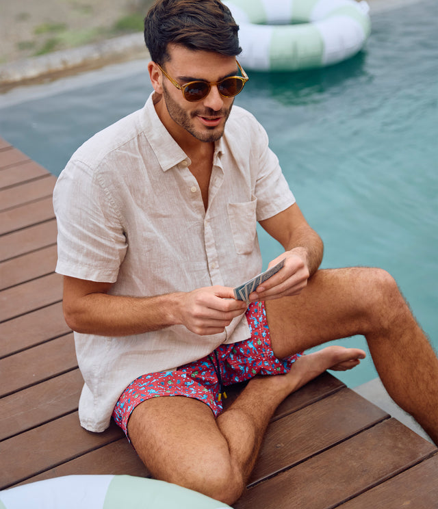 Traje de Baño Hombre Secado Rápido Scuba