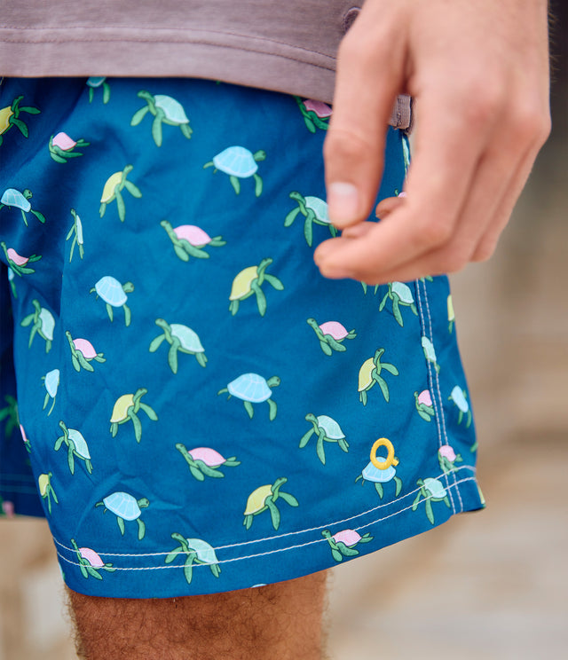 Traje de Baño Hombre Secado Rápido Tiny Turtles