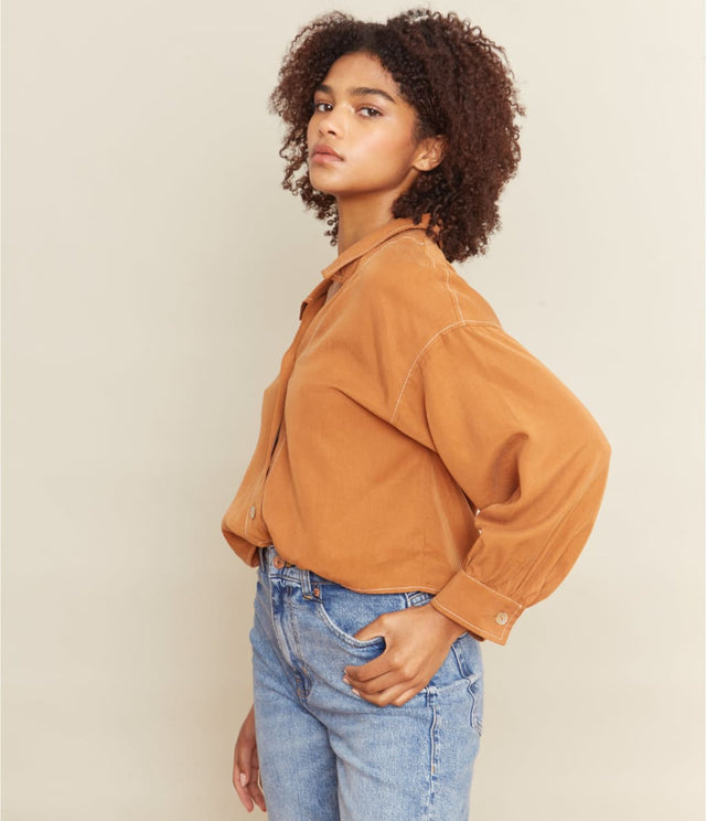 Blusa Jomara Terracota - Blusa