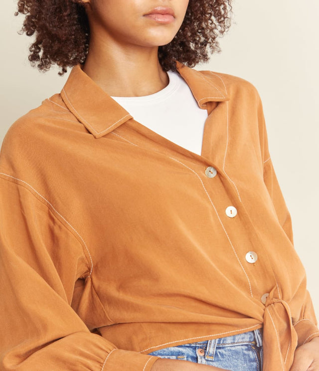 Blusa Jomara Terracota - Blusa