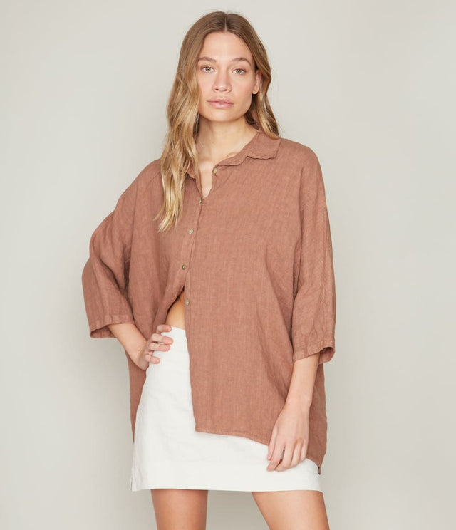 Blusa Taormina Terracota - Blusa