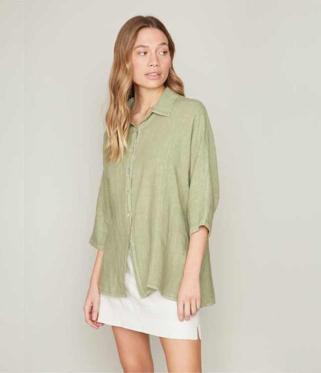 Blusa Taormina Verde Oliva - Blusa