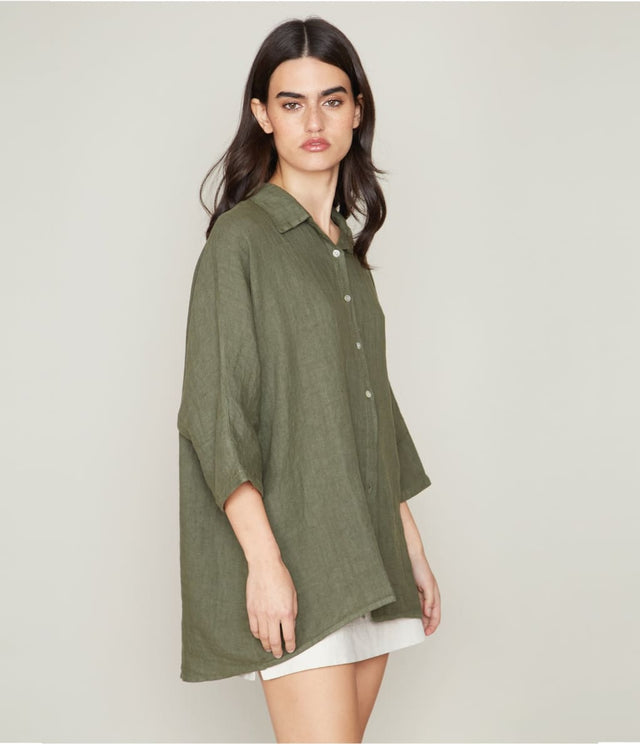 Blusa Taormina Verde Pino - Blusa