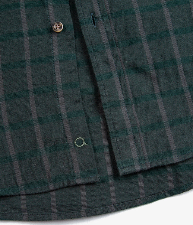 Camisa Franela Delgada Verde - Camisa