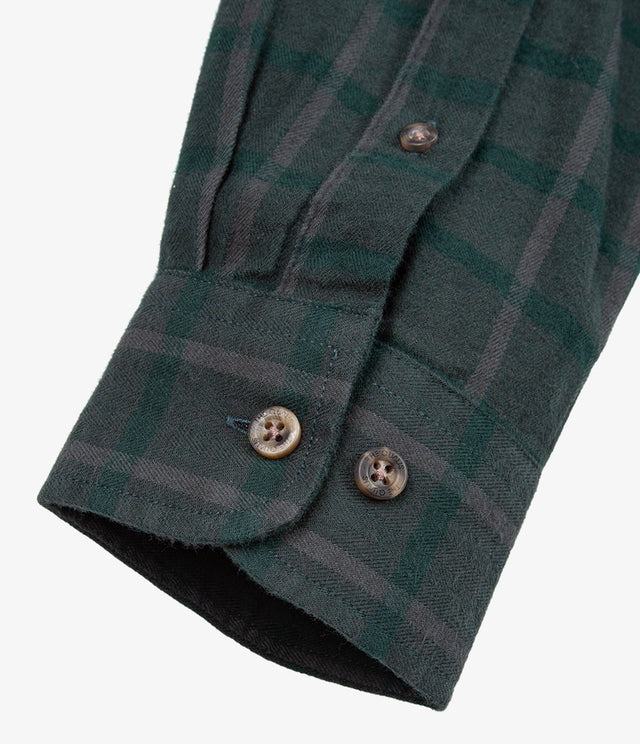Camisa Franela Delgada Verde - Camisa