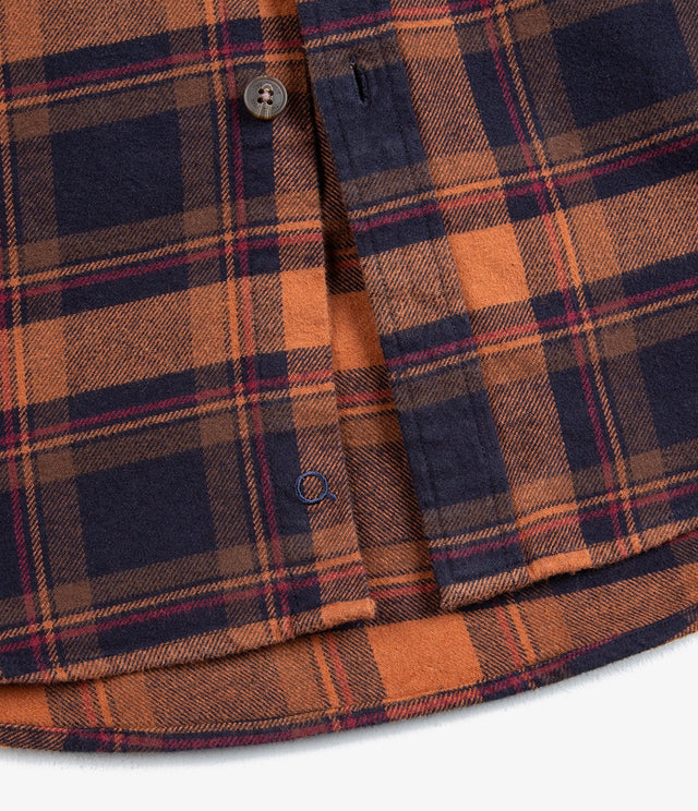 Camisa Franela Gruesa Beige - Camisa