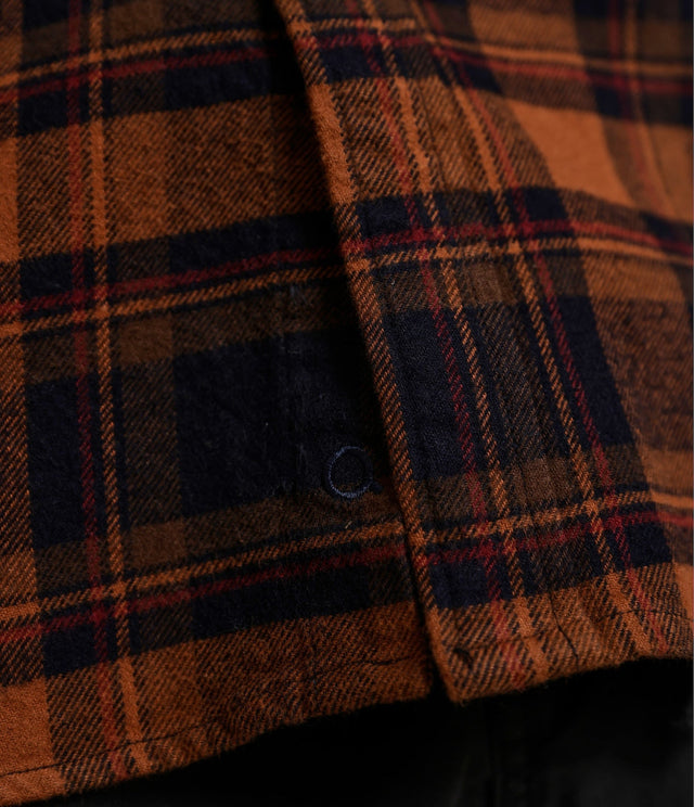 Camisa Franela Gruesa Orange - Camisa