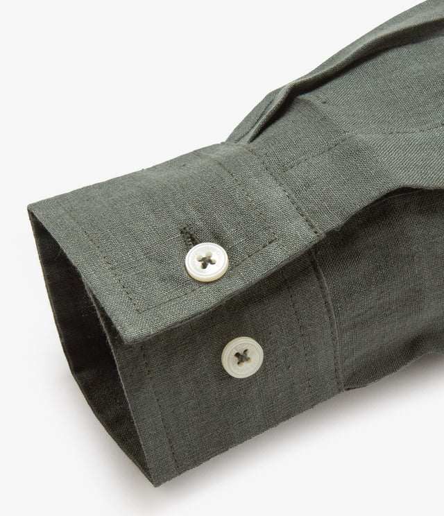 Camisa Saonna Verde Oscuro - Camisa