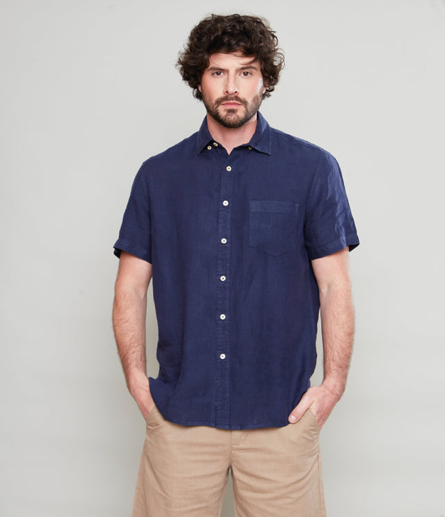 Camisa Manly Azul Marino - Camisa