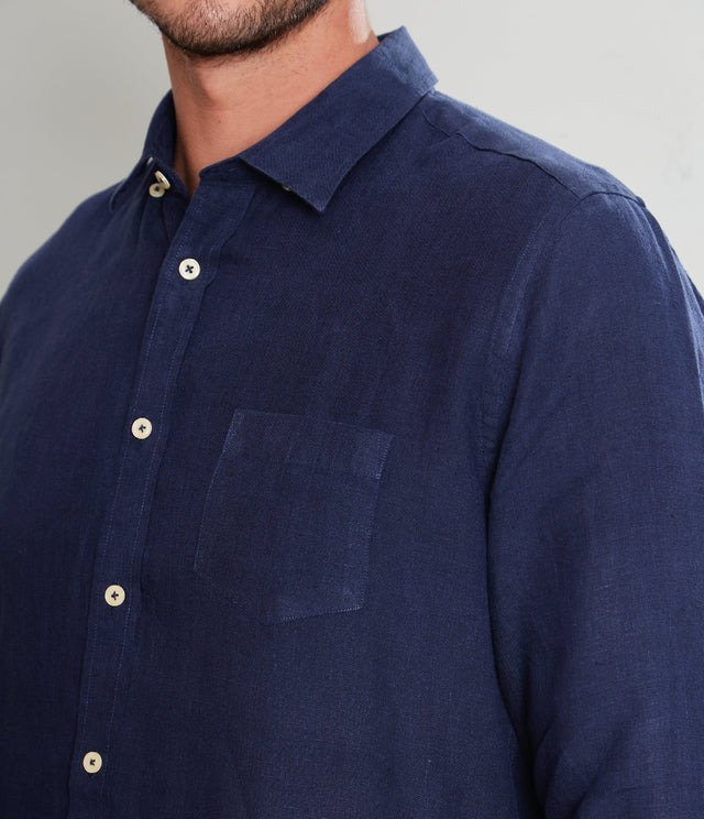 Camisa Saint Azul Marino - Camisa