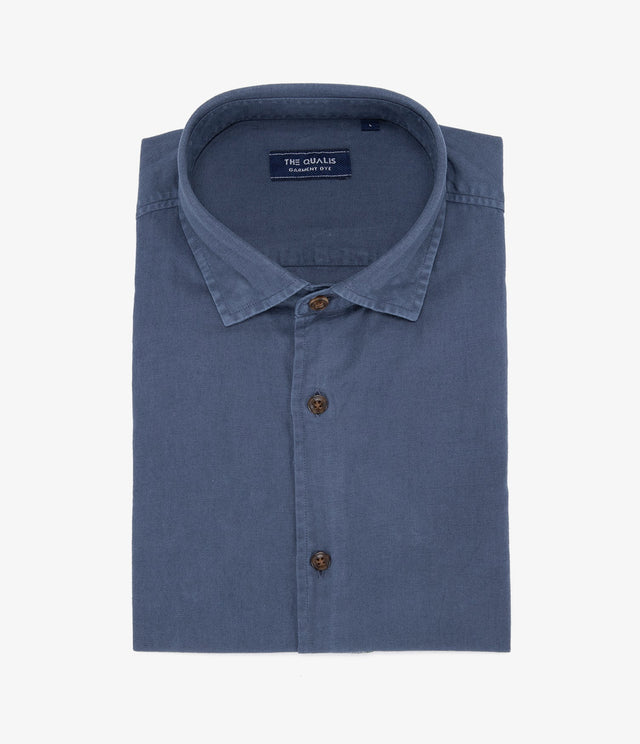 Camisa Alven Manga Corta Azul Navy - Camisa