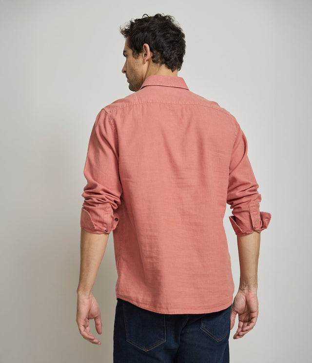 Camisa Silven Terracota - Camisa