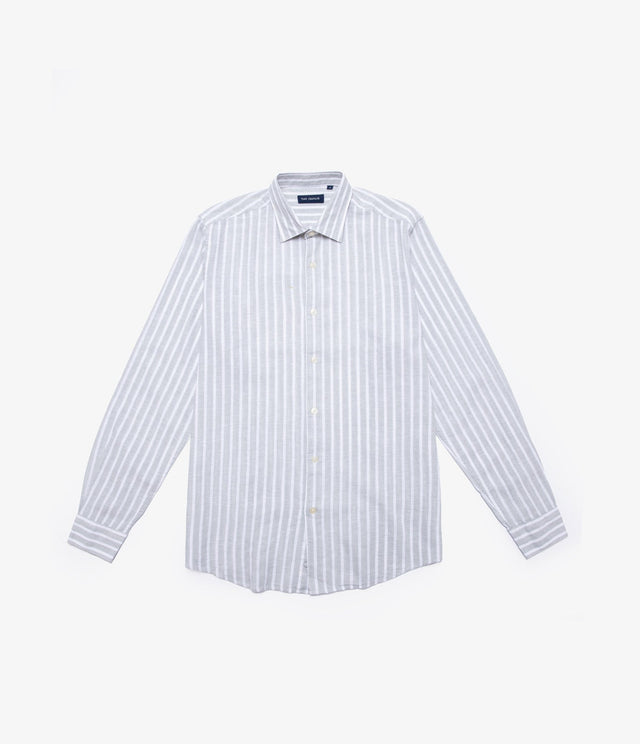 Camisa Nevis Rayas Verde - Camisa