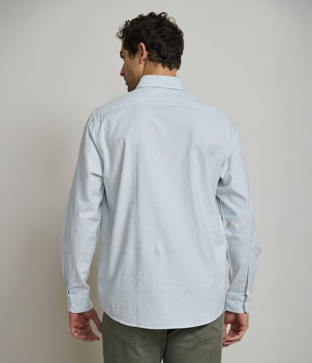 Camisa Regent Rayas Verde - Camisa