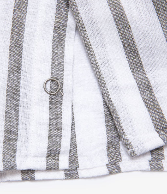 Camisa Nevis Rayas Gris - Camisa