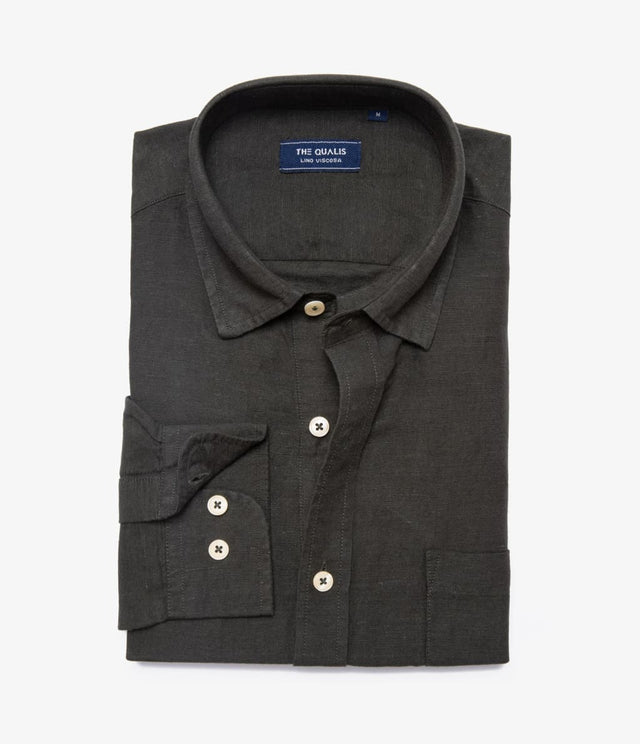 Camisa Nevis Verde Oscuro - Camisa