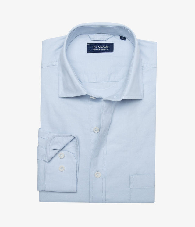 Camisa Oxford Celeste - Camisa