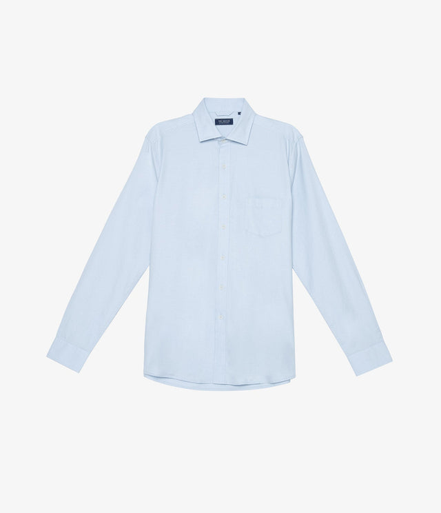 Camisa Oxford Celeste - Camisa