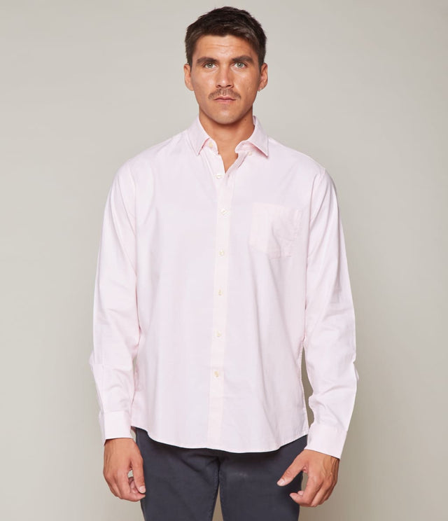 Camisa Oxford Rosada - Camisa