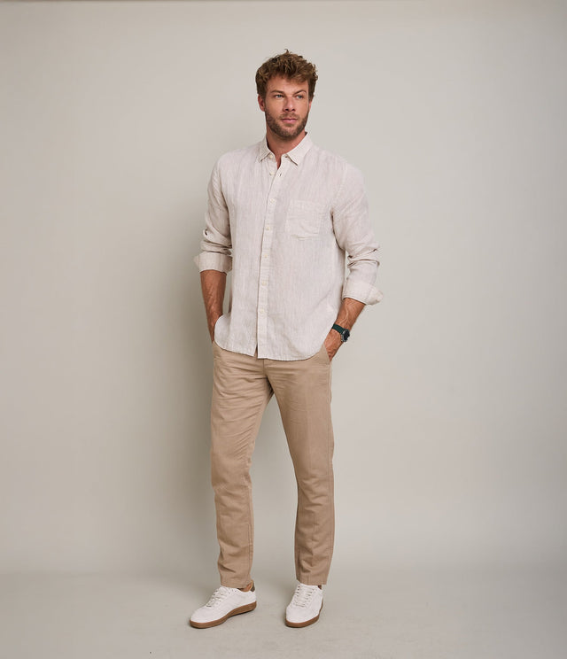 Camisa Sicilia Beige - Camisa