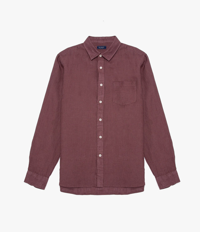 Camisa Sicilia Burdeo Camisa