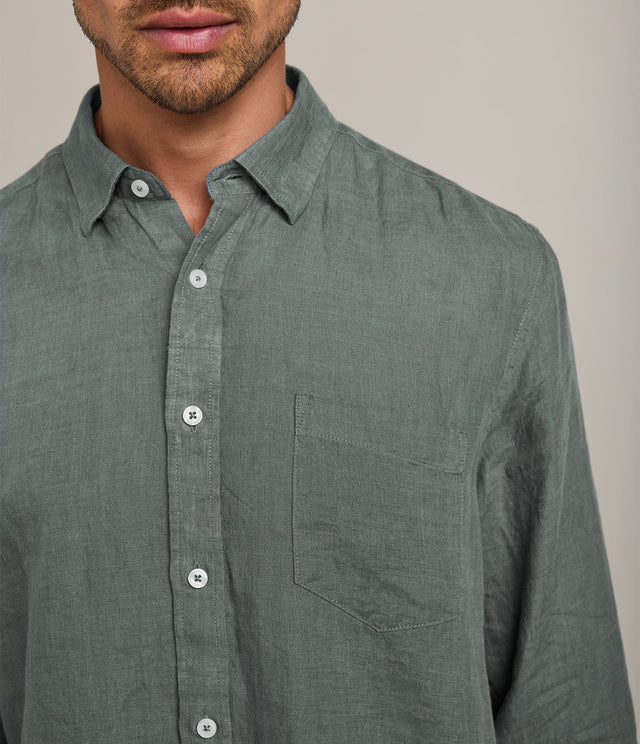 Camisa Sicilia Verde Oscuro - Camisa