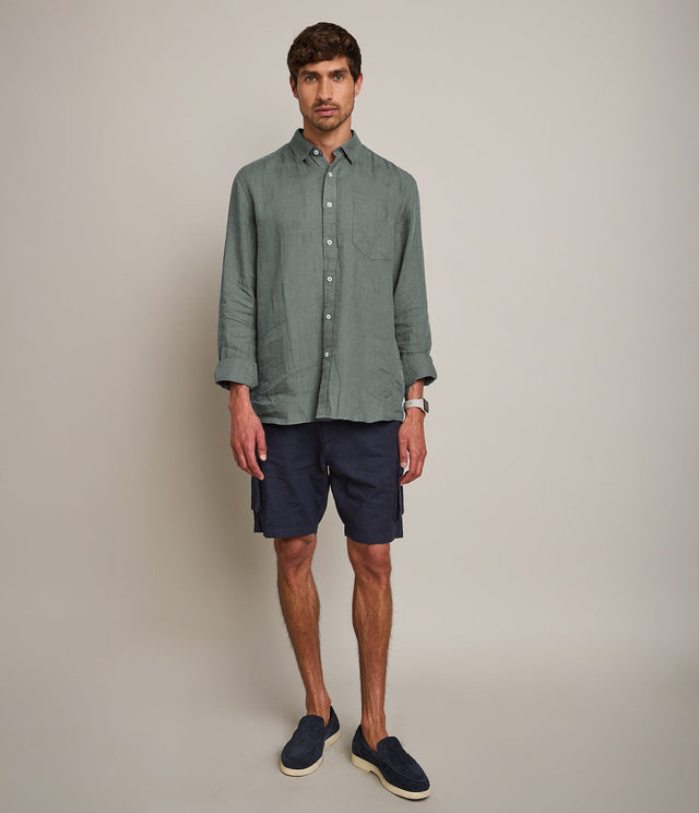 Camisa Sicilia Verde Oscuro - Camisa