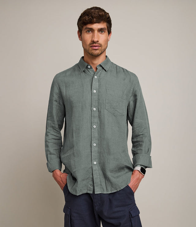 Camisa Sicilia Verde Oscuro - Camisa