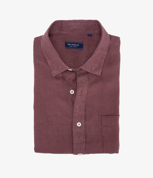 Camisa Sintra Burdeo Camisa